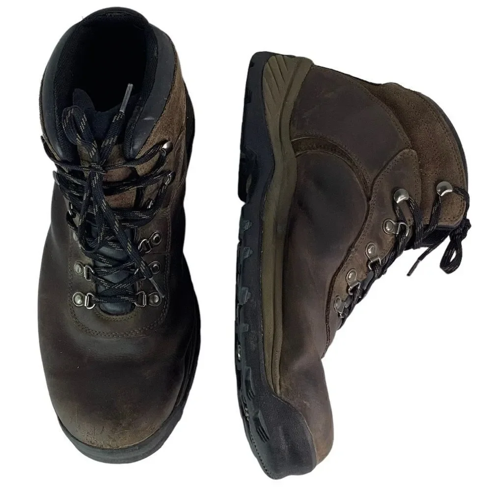 Timberland HI-TECH PEAK Men's Waterproof Hiking Brown Ankle Boots Sz 13M